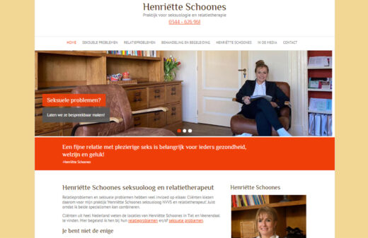 Henriëtte Schoones Seksuoloog homepagina
